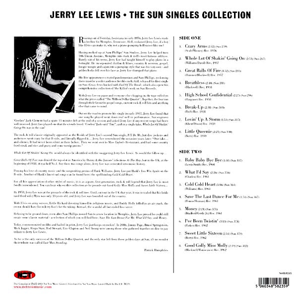 Jerry Lee Lewis - The Sun Singles Collection (180g) (LP) - PureSound Records