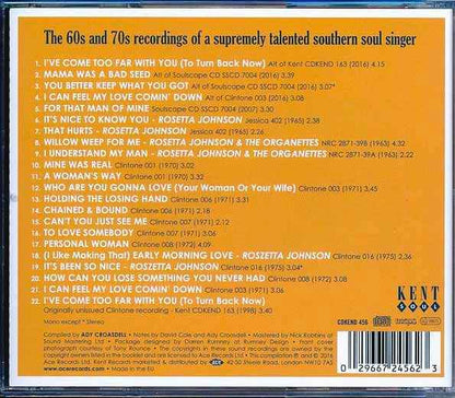 Rozetta Johnson - A Woman's Way: The Complete Rozetta Johnson 1963-1975 (CD)