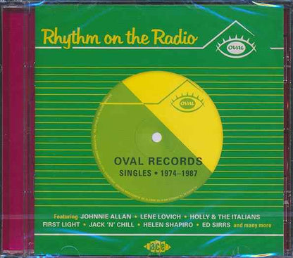 Various - Rhythm On The Radio: Oval Records Singles 1974-1987 (CD)
