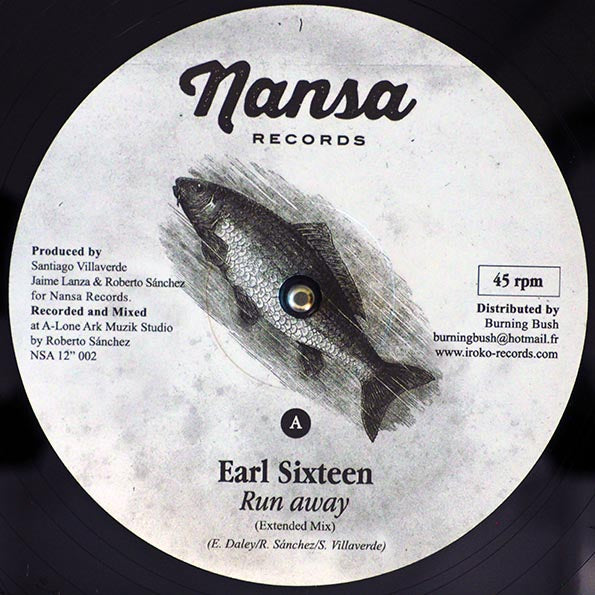 Earl Sixteen - Run Away (Extended Mix)  /  Marcus I - Allience; Lone Ark Riddim Force - Riddim Version (10", 12")