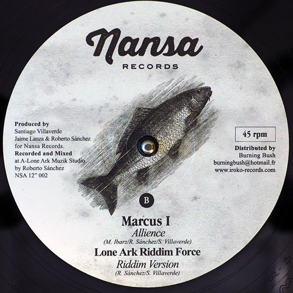 Earl Sixteen - Run Away (Extended Mix)  /  Marcus I - Allience; Lone Ark Riddim Force - Riddim Version (10", 12")