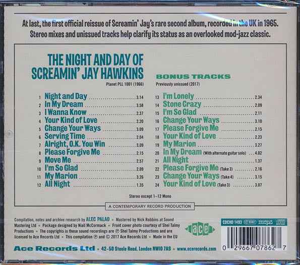 Screamin' Jay Hawkins - The Planet Sessions (CD)