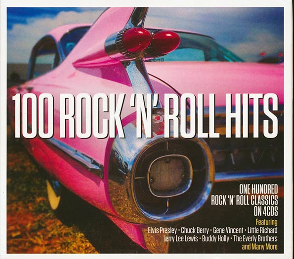 Various - 100 Rock 'N' Roll Hits (100 tracks) (4xCD) (CD)