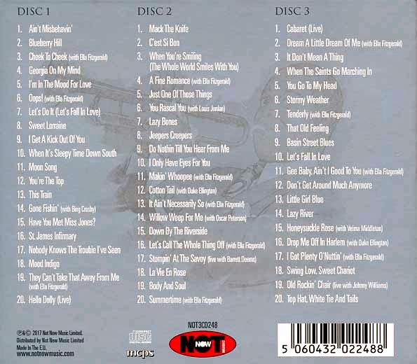 Louis Armstrong - The Platinum Collection (60 tracks) (3xCD) (CD)