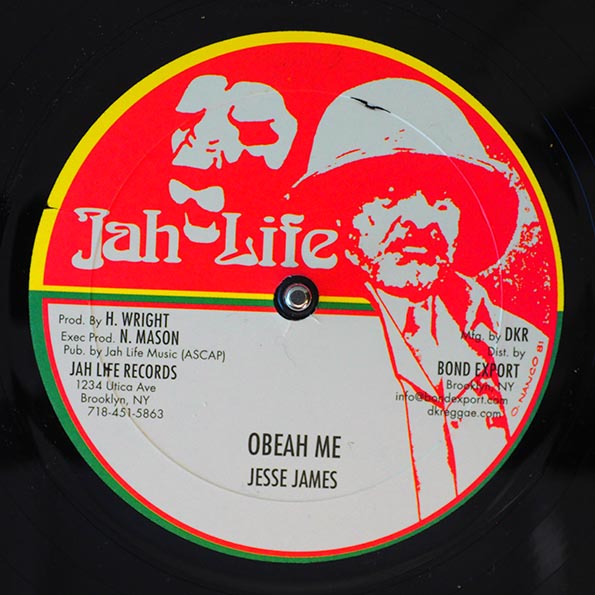 Jesse James - Obeah Me  /  Version (10")