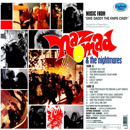 Naz Nomad & The Nightmares (The Damned) - Give Daddy The Knife Cindy (LP)