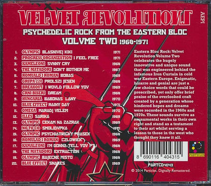 Various - Velvet Revolutions Volume 2: Psychedelic Rock From The Eastern Bloc 1968-1971 (CD)