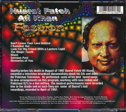 Nusrat Fateh Ali Khan - Passion (CD)