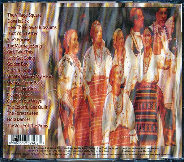 The Pirin Folk Ensemble - Bulgarian Voices (CD)