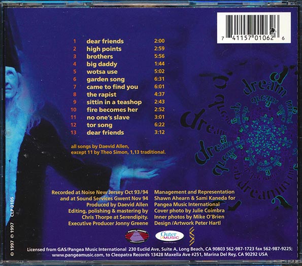 David Allen - Dreaming A Dream (CD)