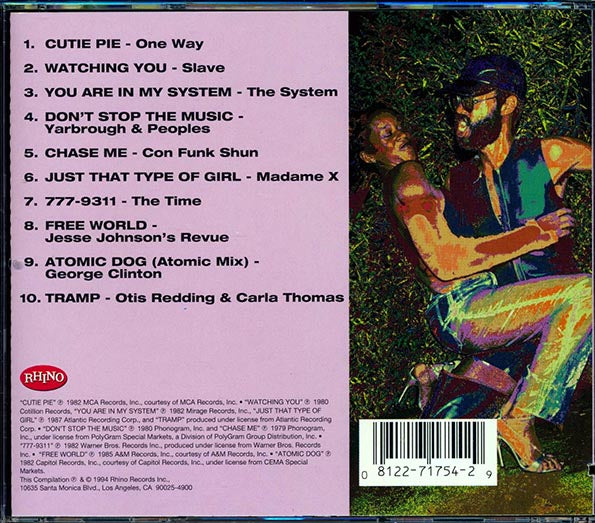 George Clinton, One Way, Slave, The System, Etc. - Phat Trax: The Best Of Old School Volume 3 (CD)