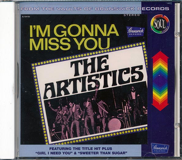 The Artistics - I'm Gonna Miss You (CD)