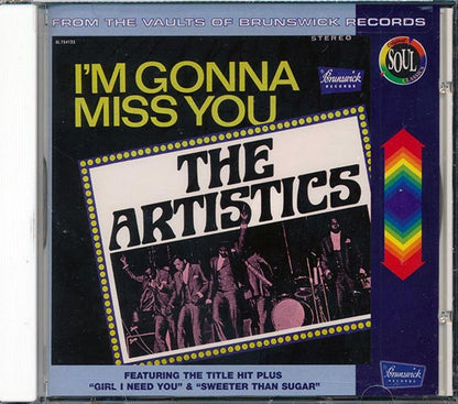 The Artistics - I'm Gonna Miss You (CD)
