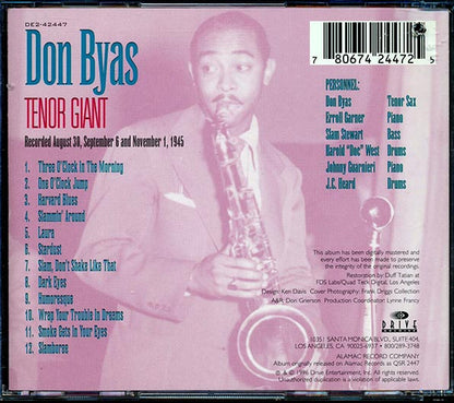 Don Byas - Tenor Giant (CD)