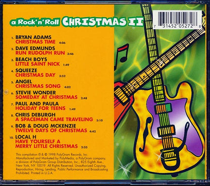 Bryan Adams, Stevie Wonder, The Beach Boys, Etc. - A Rock N Roll Christmas 2 (CD)