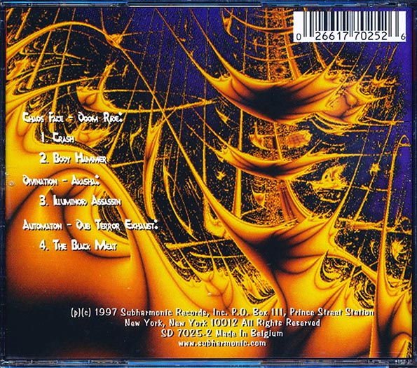 Chaos Face, Divination, Automation, Tranceforma Electronica - Cosmic Elektra (CD)