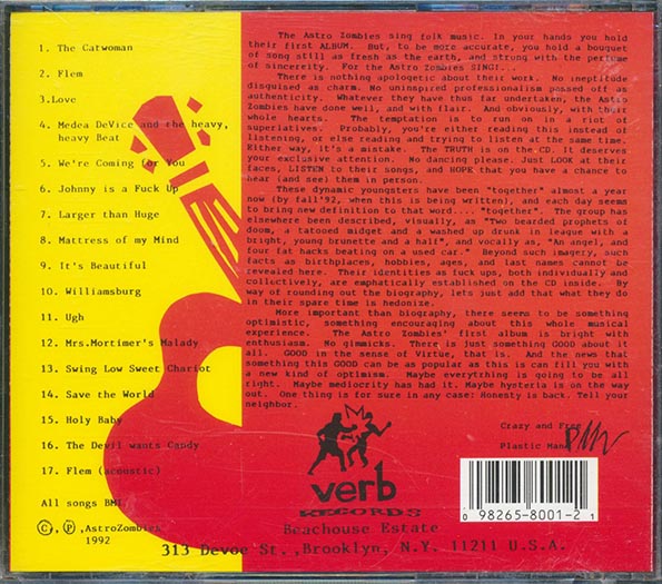 Astro Zombies - Viva La Vulva (CD)
