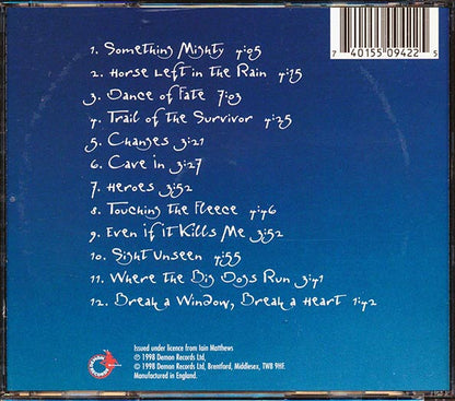 Iain Matthews - Excerpts From Swine Lake (CD)