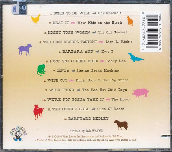 Duck Dale, Cuds N Roses, Chickenwolf, Lion L Richie, Ewe 2, Etc. - Barnyard Beat: Livestock Rock And Jungle Jams (CD)
