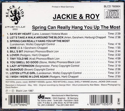 Jackie & Roy - Spring Can Really Hang You Up The Most (CD)