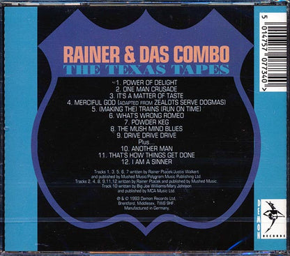 Rainer And Das Combo - The Texas Tapes (CD)