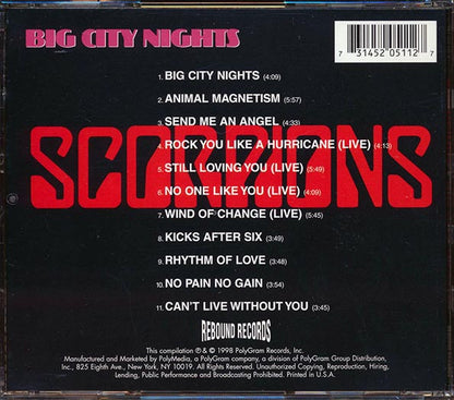 Scorpions - Big City Nights (CD)