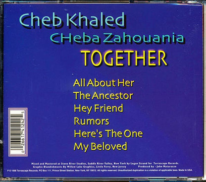 Cheb Khaled & Cheba Zahouania - Together (CD)