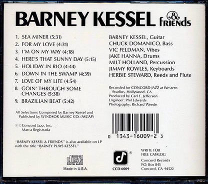 Barney Kessel & Friends - Barney Kessel & Friends (CD)