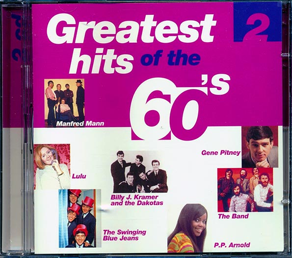 Jeff Beck, The Zombies, PJ Proby, The Hollies, Lulu, Etc. - Greatest Hits Of The 60's (36 tracks) (CD)