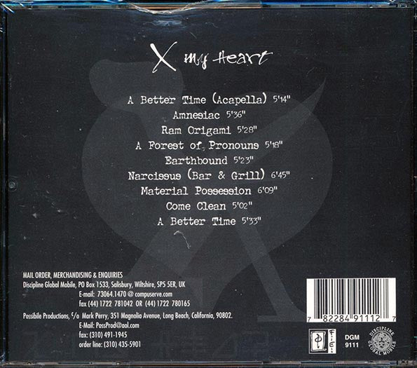 Peter Hammill - X My Heart (CD)