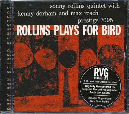 Sonny Rollins - Rollins Plays For Bird (CD)