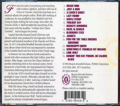 David Rea - The Brass Ring (CD)
