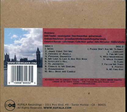 Eddi Reader - Live: London, UK 05.06.03 (CD)