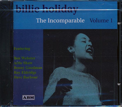 Billie Holiday - The Incomparable: Volume 1 (CD)
