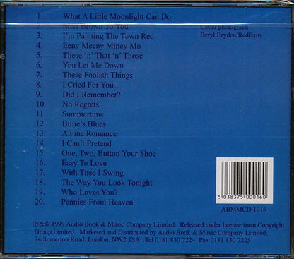 Billie Holiday - The Incomparable: Volume 1 (CD)