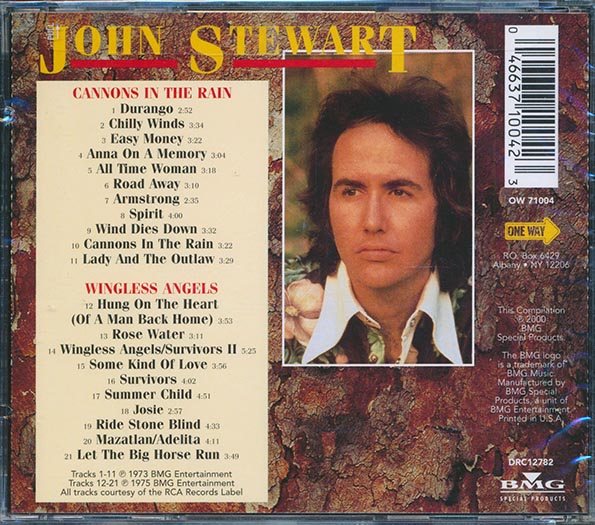John Stewart - Cannons In The Rain / Wingless Angels (CD)