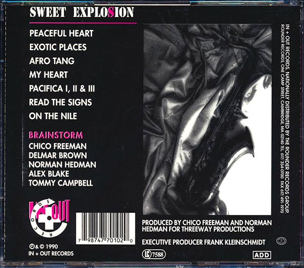 Chico Freeman, Brainstorm - Sweet Explosion (CD)