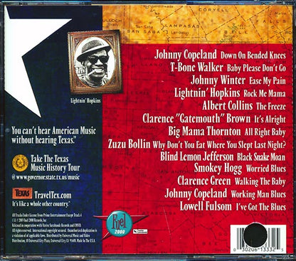 Lightnin' Hopkins, T-Bone Walker, Johnny Copeland, Blind Lemon Jefferson, Etc. - The Blues Came From Texas! (CD)