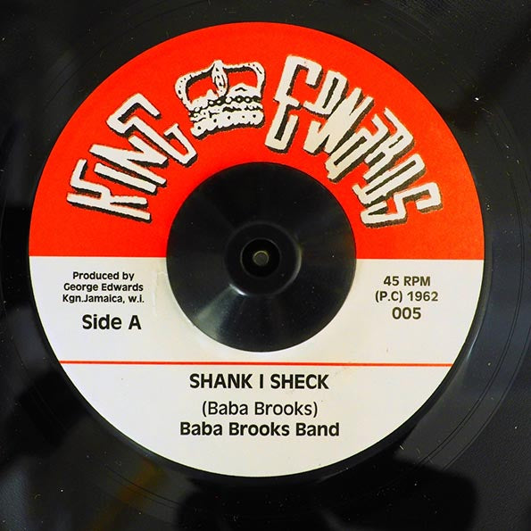 Baba Brooks Band - Shank I Sheck  /  Eric Monty Morris - Little District (7")