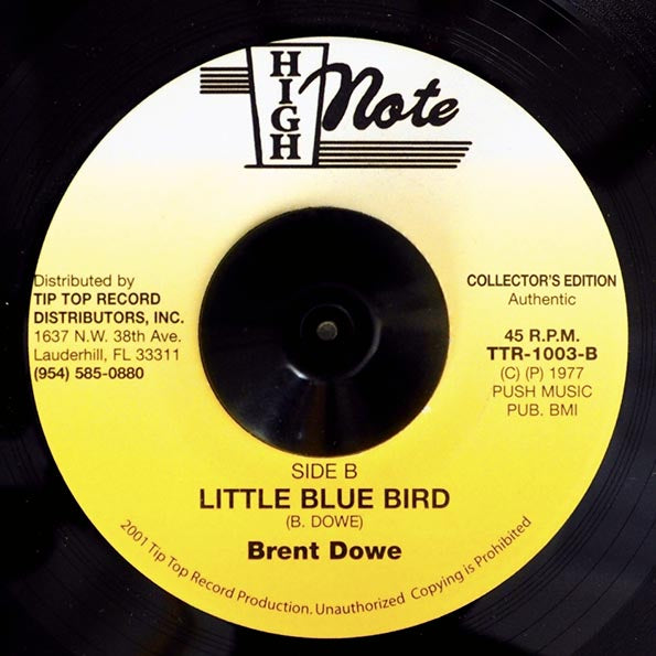 Brent Dowe - Build Me Up  /  Little Blue Bird (7")