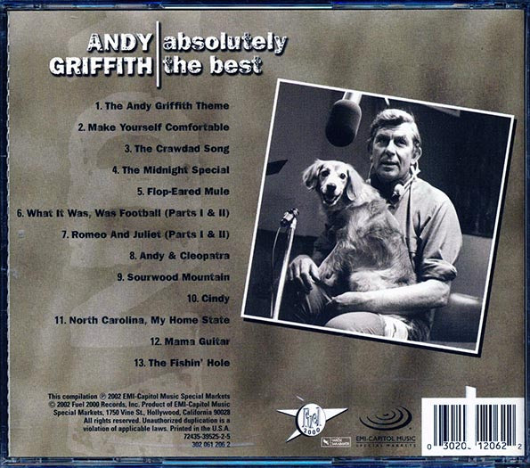 Andy Griffith - Absolutely The Best (CD)