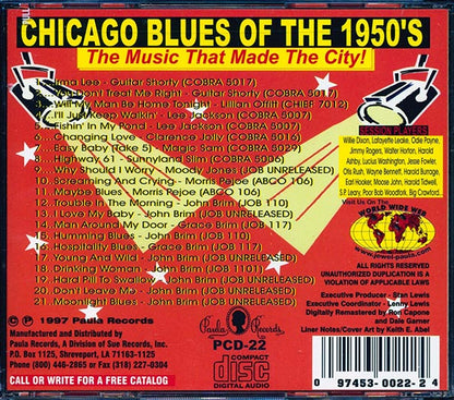 Sunnyland Slim, Magic Sam, Moody Jones, Lee Jackson, John Brim, Etc. - Chicago Blues Of The 1950s (CD)
