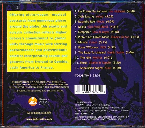 Les Nubians, Eliades Ochoa, Hevia, Cusco, EKO, Etc. - World Fusion (CD)