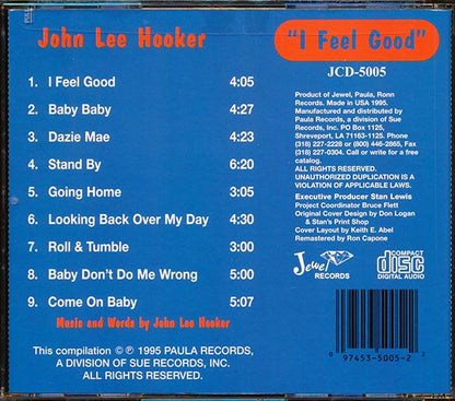 John Lee Hooker - I Feel Good (CD)