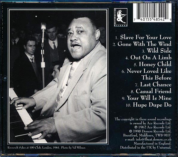 Roosevelt Sykes - Sings The Blues (CD)