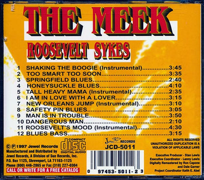 Roosevelt Sykes - The Meek Roosevelt Sykes (CD)