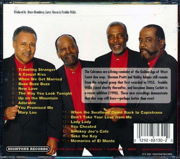 The Calvanes - In Harmony (CD)