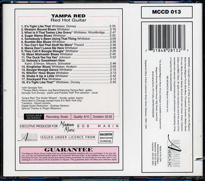 Tampa Red - Red Hot Guitar (CD)
