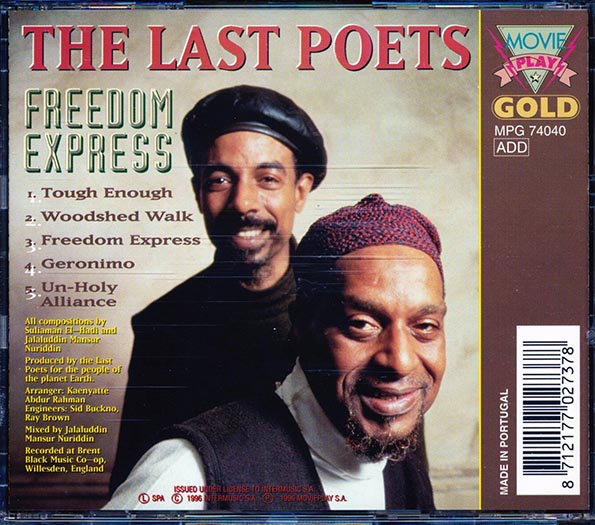 The Last Poets - Freedom Express (CD)