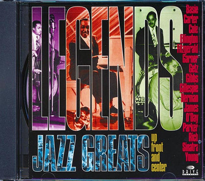 Frank Sinatra, Duke Ellington, Buddy Rich, Count Basie, Etc. - Legends Jazz Greats Up Front And Center (CD)